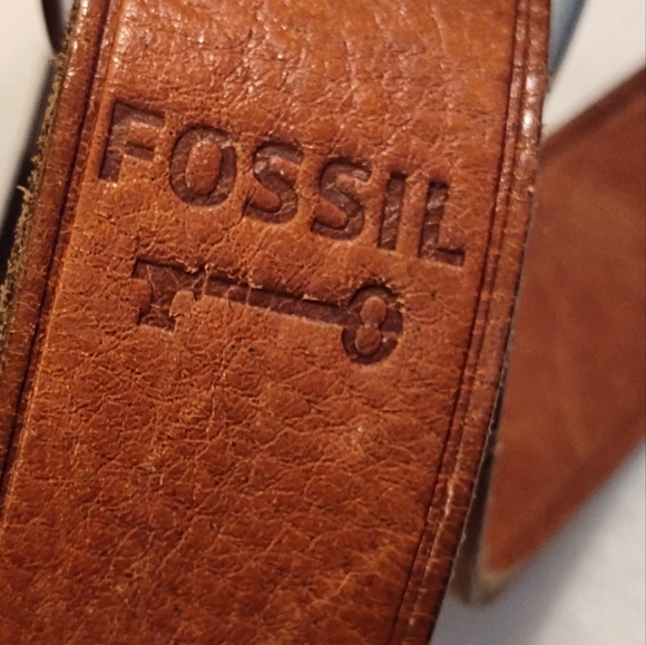 Vintage Leather FOSSIL Belt